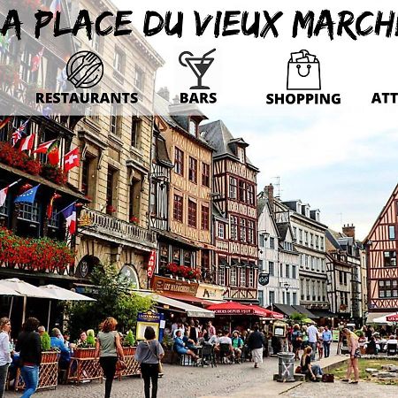 Cosy'Appart - Le Saint Maur Rouen Exteriör bild
