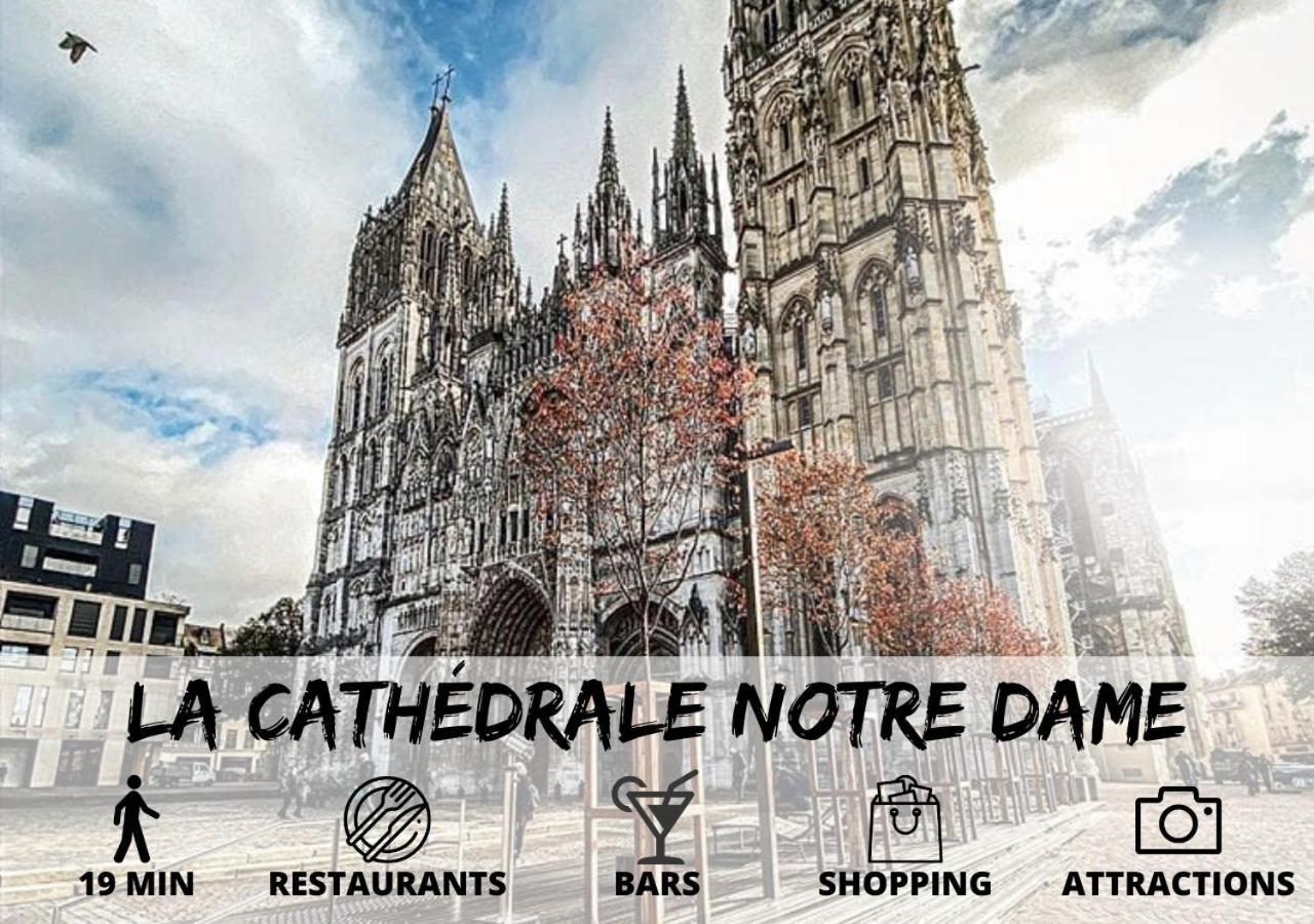 Cosy'Appart - Le Saint Maur Rouen Exteriör bild